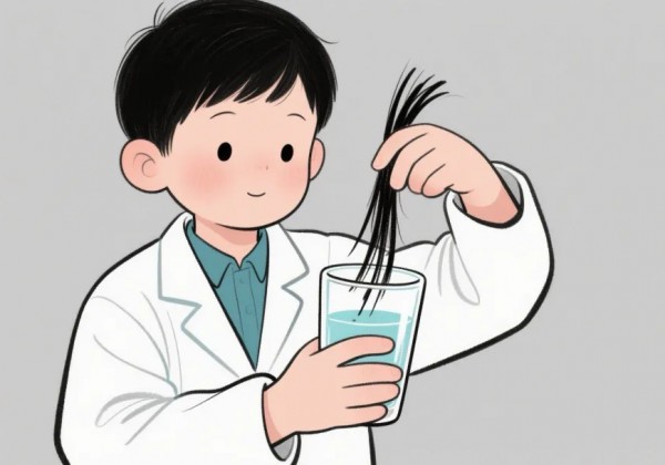 科学小实验——头发丝究竟是如何“人间蒸发”的？